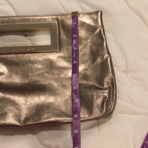 Gold metallic Michael Kors purse - Picture 6 of 6